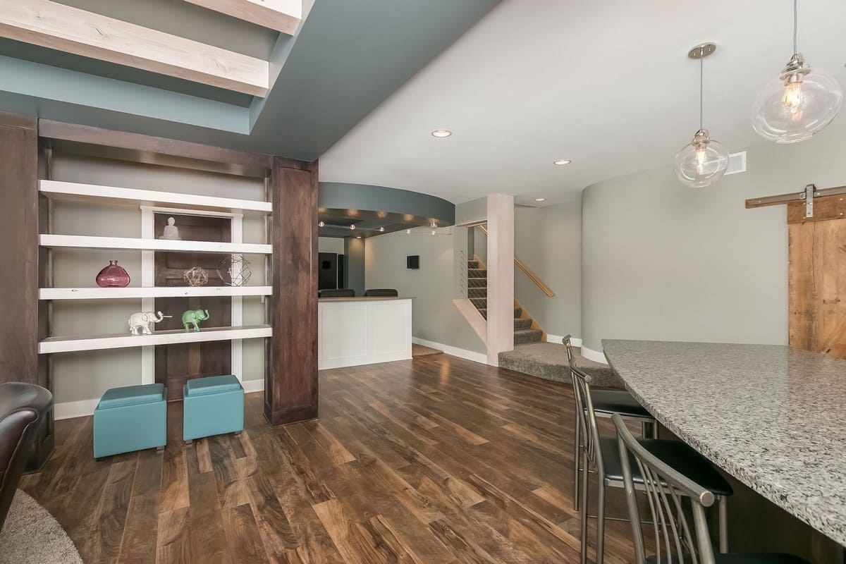 Basement remodeling in Virginia